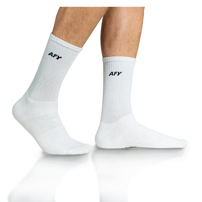 Tennissocken Unisex, 6 Paar Bio Baumwolle Weiß/Schwarz/Grau